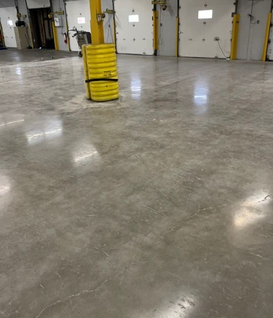 Toronto
            warehouse after polished concrete